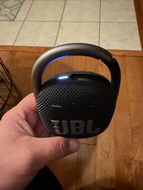 JBL Black Clip-On Portable Bluetooth Speaker